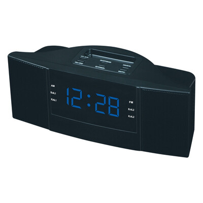 ABS 2 in 1 LED Digital Desktop Clock with FM AM Radio FunctionEU Plug 220V Radio Clock
ABS 2 in 1 LED Digital Desktop Clock with FM AM Radio FunctionEU Plug 220V Radio Clock