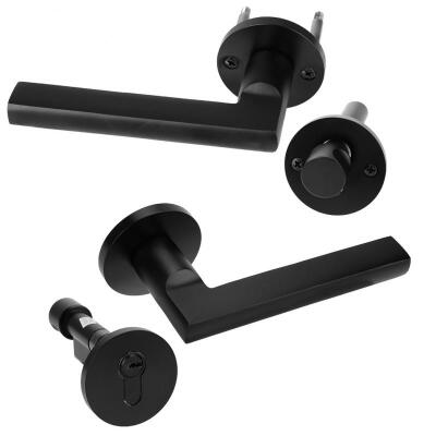 Greensen Black Door Lock Euro Style Space Aluminium Lock for Indoor Wooden Door 35-45cm
Greensen Black Door Lock Euro Style Space Aluminium Lock for Indoor Wooden Door 35-45cm