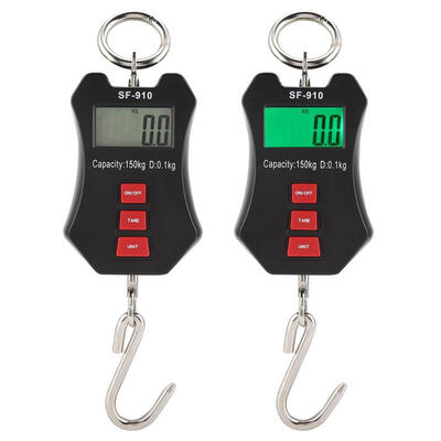 Greensen Portable LCD Digital Electronic Hanging Scale Weighing Balance Max Load 150Kg
Greensen Portable LCD Digital Electronic Hanging Scale Weighing Balance Max Load 150Kg
