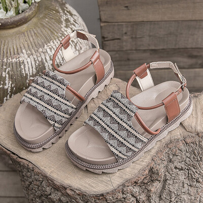 Sandals women summer flat-bottomed Korean version 100 fairy style ins tide student thick-soled muffin Roman sandals
Sandals women summer flat-bottomed Korean version 100 fairy style ins tide student thick-soled muffin Roman sandals