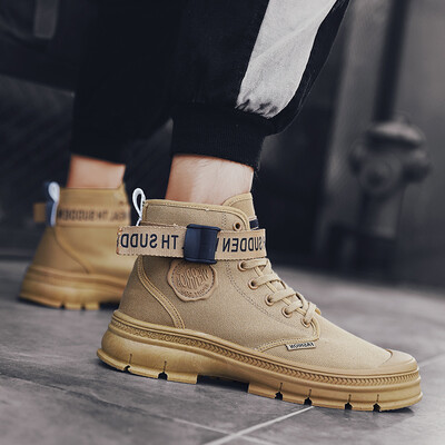 Autumn mens high-top shoes Korean version of the trend of mens shoes casual wild shoes Gaobang summer tide shoes
Autumn mens high-top shoes Korean version of the trend of mens shoes casual wild shoes Gaobang summer tide shoes