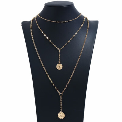 Multi Layer Shell Pendant Necklace For Women Gold Chain Necklace Crystal Choker Necklaces Summer Bohemian Best Friend Jewelry
Multi Layer Shell Pendant Necklace For Women Gold Chain Necklace Crystal Choker Necklaces Summer Bohemian Best Friend Jewelry