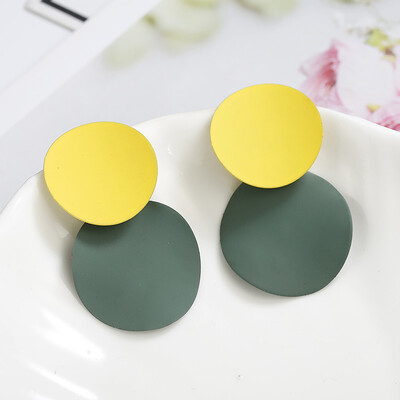 New Arrival wing Womens Fashion Unique Metal Drop Earrings Trendy Candy Colors Round Statement Earrings for Women Jewelry 2019
New Arrival wing Womens Fashion Unique Metal Drop Earrings Trendy Candy Colors Round Statement Earrings for Women Jewelry 2019