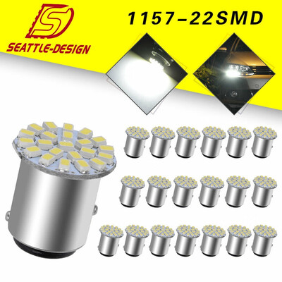 20x White 1157 BAY15D 22-LED Backup ReverseParking LED Light Bulbs 12V 6000K
20x White 1157 BAY15D 22-LED Backup ReverseParking LED Light Bulbs 12V 6000K