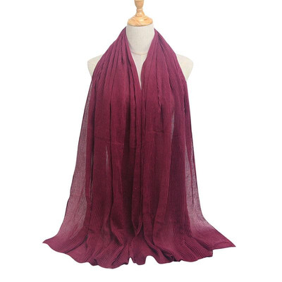 Women Solid Pleated Scarf Hijabs Oversized Large Muslim Middle East Islam Long Scarves Shawls
Women Solid Pleated Scarf Hijabs Oversized Large Muslim Middle East Islam Long Scarves Shawls