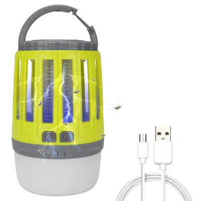 USB Rechargeable Mosquito Killing Lamp Portable Tent Light Built-in 1800mAh Li-ion Battery Bug Zapper Flying Insect Killer Repelle
USB Rechargeable Mosquito Killing Lamp Portable Tent Light Built-in 1800mAh Li-ion Battery Bug Zapper Flying Insect Killer Repelle