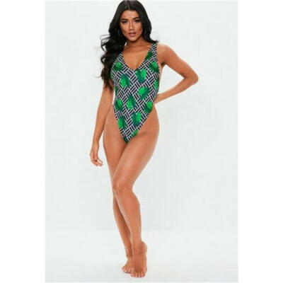 Women Leopard One Piece Bikini Set Padded Swimwear Swimsuit Bathingsuit Monokini
Women Leopard One Piece Bikini Set Padded Swimwear Swimsuit Bathingsuit Monokini