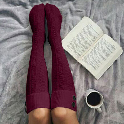 Women Cable Knit Extra Long Boot Socks Over Knee Thigh High School Girl Stocking
Women Cable Knit Extra Long Boot Socks Over Knee Thigh High School Girl Stocking