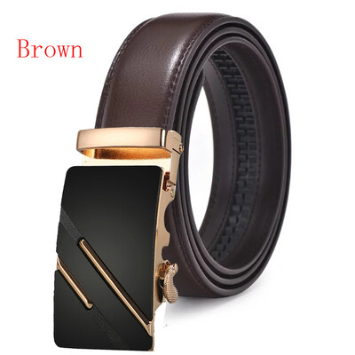 New Automatic Buckle Cowskin Brown Belt Good Quality Genuine Leather Luxury Strap Male Belts For Men Jeans Wide 110-130cm long
New Automatic Buckle Cowskin Brown Belt Good Quality Genuine Leather Luxury Strap Male Belts For Men Jeans Wide 110-130cm long