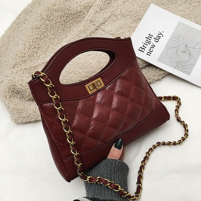 Hong Kong style new texture rhomboid chain bag girl 2019 new Korean version 100 lap fashion single shoulder slant bag
Hong Kong style new texture rhomboid chain bag girl 2019 new Korean version 100 lap fashion single shoulder slant bag