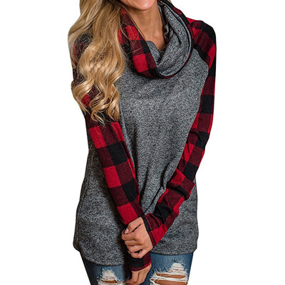 Nomeni Womens Turtleneck Tops Plaid Shirts Tunic Long Sleeve Pullover Sweatshirt BKL
Nomeni Womens Turtleneck Tops Plaid Shirts Tunic Long Sleeve Pullover Sweatshirt BKL