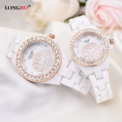 Fashion creative flower pattern white ceramic watch female models hollow ladies watch student watch 8673
Fashion creative flower pattern white ceramic watch female models hollow ladies watch student watch 8673