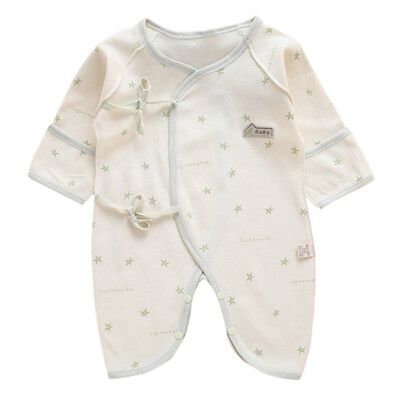 Autumn Newborn Baby Cute Romper Long Sleeves 100 Cotton Baby Pajamas Cartoon Printed Newborn Baby Girls Boys Clothes 0-3M
