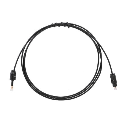 Gold-plated Toslink to Mini Toslink Digital Optical Fiber Square to Round Interface 35mm Audio Cable 150cm Black
Gold-plated Toslink to Mini Toslink Digital Optical Fiber Square to Round Interface 35mm Audio Cable 150cm Black