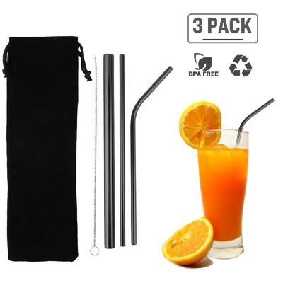 3Pcs Stainless Steel Straws Reusable Straws Set Matte Drinking Straws FDA-Approved BPA Free for All Sizes Tumblers Cold Beverage C
3Pcs Stainless Steel Straws Reusable Straws Set Matte Drinking Straws FDA-Approved BPA Free for All Sizes Tumblers Cold Beverage C
