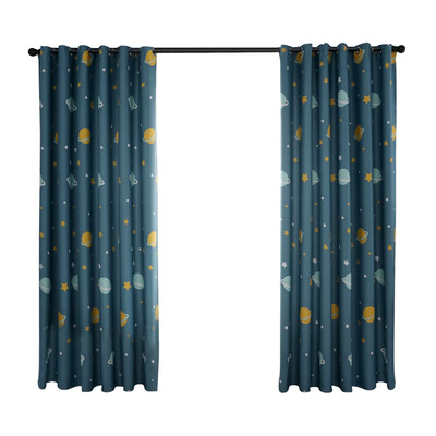 Factory direct universe starry blackout curtains finished curtains retail wholesale Punch high shading universe starry print
Factory direct universe starry blackout curtains finished curtains retail wholesale Punch high shading universe starry print