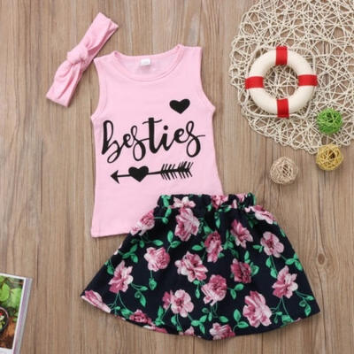 2018 Kids Baby Girls Bestie Tops T-Shirt Tee Flower Princess Dress Party Skirt Outfit
2018 Kids Baby Girls Bestie Tops T-Shirt Tee Flower Princess Dress Party Skirt Outfit