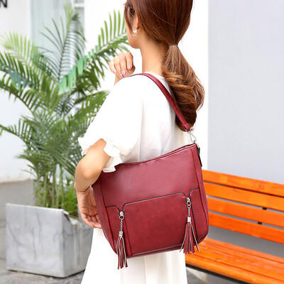Tailored Fashion Women Zipper Pure Color Leather Handle Bag Messenger Bags Crossbody Bags
Tailored Fashion Women Zipper Pure Color Leather Handle Bag Messenger Bags Crossbody Bags