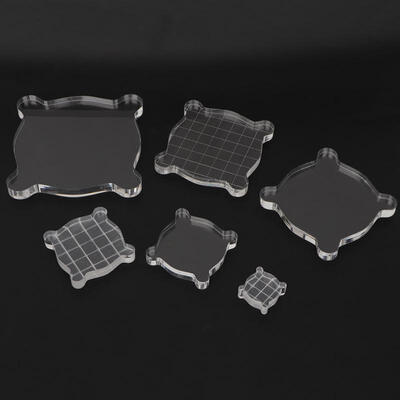 Greensen 6PCS Wavy Edge Stamps Pad Acrylic Board For 9mm Thickness Transparent Seal Accessories
Greensen 6PCS Wavy Edge Stamps Pad Acrylic Board For 9mm Thickness Transparent Seal Accessories