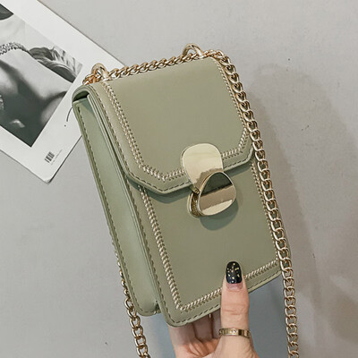 Texture small bag girl 2019 new fashion girl chain bag simple fashion single shoulder mobile phone bag
Texture small bag girl 2019 new fashion girl chain bag simple fashion single shoulder mobile phone bag