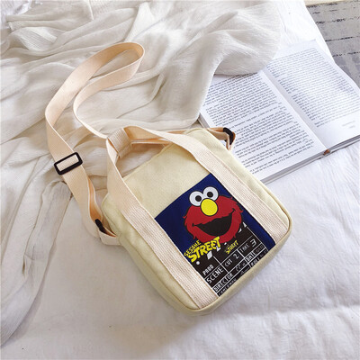 Korea ins Japanese package 2019 new Harajuku student canvas bag bag female slung wild Sesame Street shoulder bag
Korea ins Japanese package 2019 new Harajuku student canvas bag bag female slung wild Sesame Street shoulder bag