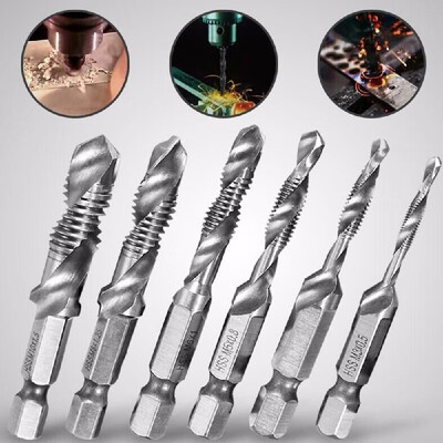 1Pc 2 In 1 14" Hex Shank HSS Metric Right Hand Screw Thread Tap Taper & Drill Bits M10
1Pc 2 In 1 14" Hex Shank HSS Metric Right Hand Screw Thread Tap Taper & Drill Bits M10