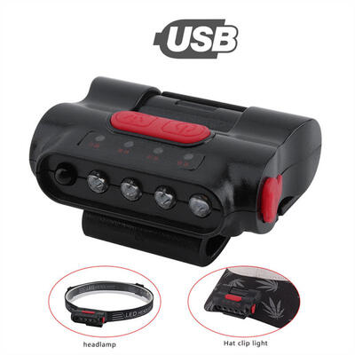 Rechargeable Headlight LED Headlamp Fishing Lamp Hunting Lantern Clip Lamp Sensor Headlights USB Charging
Rechargeable Headlight LED Headlamp Fishing Lamp Hunting Lantern Clip Lamp Sensor Headlights USB Charging