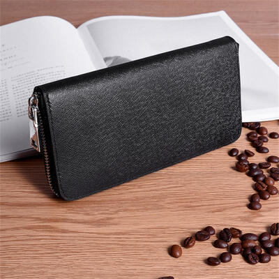 Fashion Cross Pattern Mens Long Wallet High-Quality Genuine Leather Zipper Wallet Coin Purse With Multi Cards Holder
Fashion Cross Pattern Mens Long Wallet High-Quality Genuine Leather Zipper Wallet Coin Purse With Multi Cards Holder