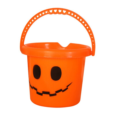 Pumpkin Face Plastic Bucket With Handle Halloween Trick Or Treat Candy Holder Basket Children Game Props
Pumpkin Face Plastic Bucket With Handle Halloween Trick Or Treat Candy Holder Basket Children Game Props