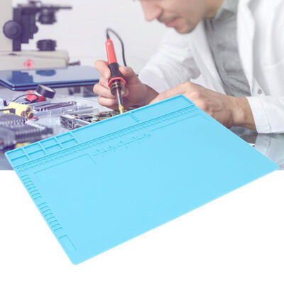 Greensen Premium Heat Insulation Silicone Soldering Mat Rust-Resistant Work Pad