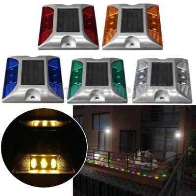 Solar 4 LED Road Stud Light Pathway Deck Dock Driveway Garden Waterproof Lamp JS
Solar 4 LED Road Stud Light Pathway Deck Dock Driveway Garden Waterproof Lamp JS