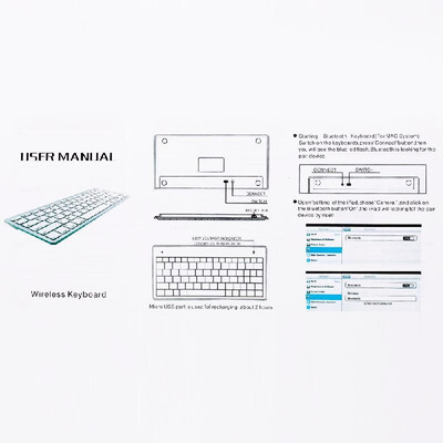 Portable BT30 Wireless Keyboard Tablet Laptop Smartphone iPad Mini Keyboard for iOS Android WindowsWhite
Portable BT30 Wireless Keyboard Tablet Laptop Smartphone iPad Mini Keyboard for iOS Android WindowsWhite