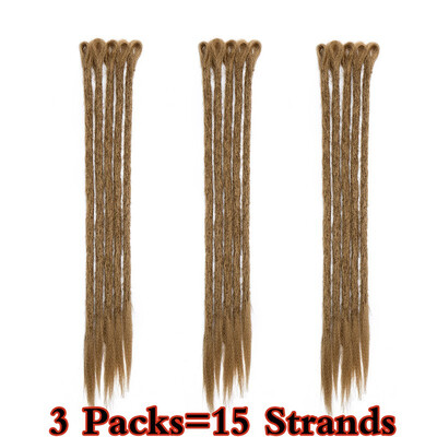 Dreadlock Extension Ombre For Hip-Hop Synthetic Heat Resistant Crochet Braiding Hair Handmade Extension Twist Braiding For Women
Dreadlock Extension Ombre For Hip-Hop Synthetic Heat Resistant Crochet Braiding Hair Handmade Extension Twist Braiding For Women