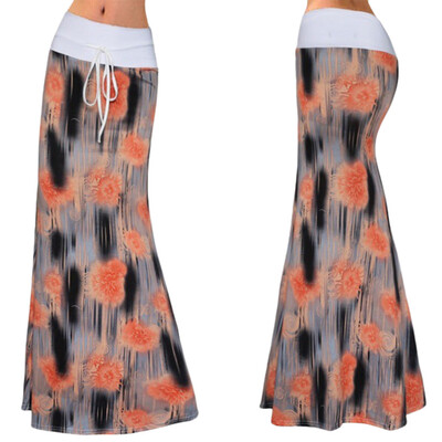 Roseonmyhand Women Casual Elastic Boho Floral Print Buttock Skirt Bow Strap Fishtail Skirt
Roseonmyhand Women Casual Elastic Boho Floral Print Buttock Skirt Bow Strap Fishtail Skirt