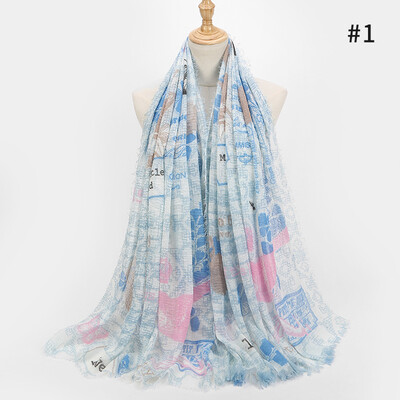New Europe&the United States foreign trade fashion butterfly print pattern long cotton&linen scarf scarves shawl spot wholesale
New Europe&the United States foreign trade fashion butterfly print pattern long cotton&linen scarf scarves shawl spot wholesale