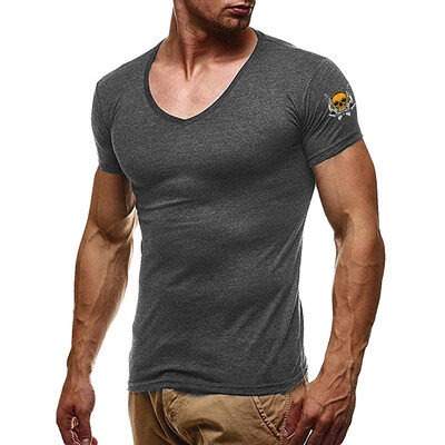 Toponeto Summer Mens Fashion Casual Letter Solid Color Print Short Sleeve T-Shirt Blouse
Toponeto Summer Mens Fashion Casual Letter Solid Color Print Short Sleeve T-Shirt Blouse