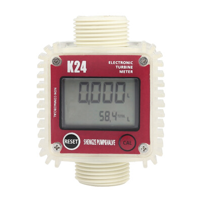 K24 Digital Turbine Flow Meter for Measuring Gasoline Diesel Kerosene Chemical Liquid
K24 Digital Turbine Flow Meter for Measuring Gasoline Diesel Kerosene Chemical Liquid