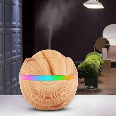 LED 7 Color Changing 500ml Wood Grain USB Ultrasonic Air Aroma Humidifier Aromatherapy Oil Diffuser Night Light
LED 7 Color Changing 500ml Wood Grain USB Ultrasonic Air Aroma Humidifier Aromatherapy Oil Diffuser Night Light