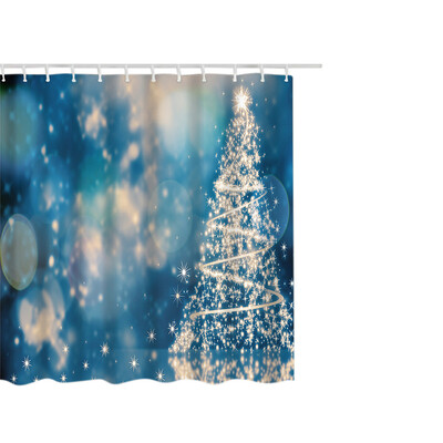 Gobestart Christmas Waterproof Polyester Bathroom Shower Curtain Decor With Hooks 66x72
Gobestart Christmas Waterproof Polyester Bathroom Shower Curtain Decor With Hooks 66x72