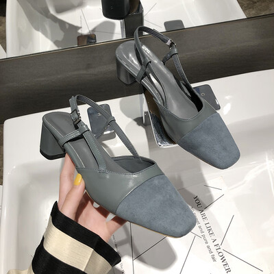 Ins Tide Sandals Womens Summer Womens Shoes Korean version of Joker Baotou Heavy-heeled Backtrip High-heeled Shoes
Ins Tide Sandals Womens Summer Womens Shoes Korean version of Joker Baotou Heavy-heeled Backtrip High-heeled Shoes