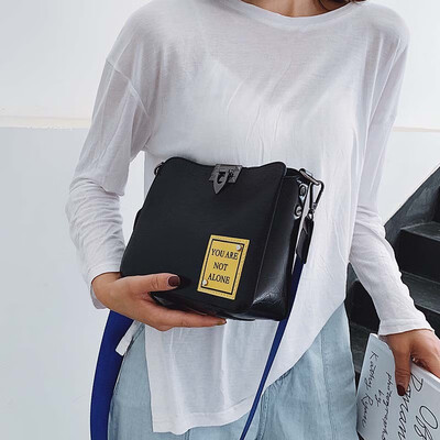 Advanced sense of the ocean bag female bag 2019 new wave Korean fashion wild single shoulder slung large capacity bucket bag