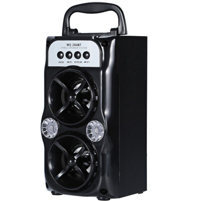 MS - 204BT Portable High Power Output Multimedia FM Radio Wireless Bluetooth Speaker
MS - 204BT Portable High Power Output Multimedia FM Radio Wireless Bluetooth Speaker