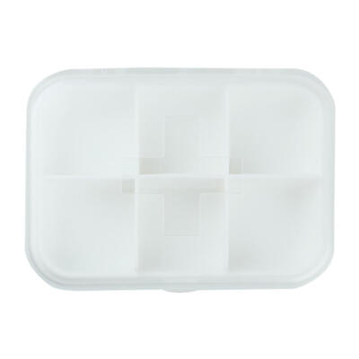 Portable Mini 6 Grids Pill Box Medicine Tablet Dispenser Pill Case Splitter