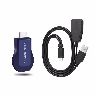 MiraScreen New Wireless WiFi Display Dongle Receiver 1080P HD TV Stick Miracast Airplay DLNA Mirroring for Android iOS Smart Phone
MiraScreen New Wireless WiFi Display Dongle Receiver 1080P HD TV Stick Miracast Airplay DLNA Mirroring for Android iOS Smart Phone
