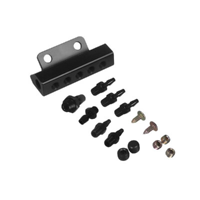 Vacuum Intake Manifold 6 Port 18 NPT Universal Aluminum Turbo Boost Block Intake Manifold Black
Vacuum Intake Manifold 6 Port 18 NPT Universal Aluminum Turbo Boost Block Intake Manifold Black
