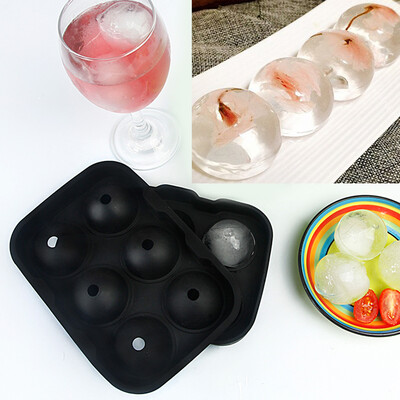 Greensen Silicone Ice Ball Tray Freeze Mold Maker Tools Club Bar Party Drink Mould Freeze MoldIce Ball Mold