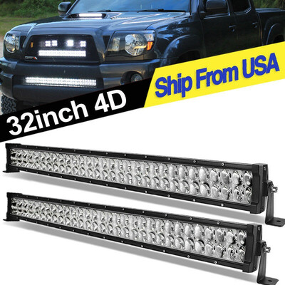 2x 32" inch LED Light Bars Bumper Spot Flood Driving for Jeep Tractor Marine 30
2x 32" inch LED Light Bars Bumper Spot Flood Driving for Jeep Tractor Marine 30