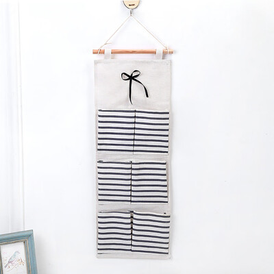 〖Follure〗Multiple Pockets Storage Hanging Bag Wall Mounted Door Pouch Room Organizer BU