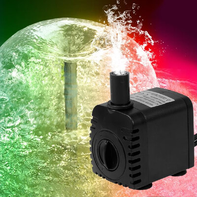 15W Ultra-quiet USB Water Pump with Power Cord IP68 Waterproof for Aquarium Fish Tank Fountain with 4 LED Light
15W Ultra-quiet USB Water Pump with Power Cord IP68 Waterproof for Aquarium Fish Tank Fountain with 4 LED Light