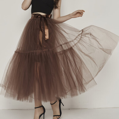 Roseonmyhand Women Mesh Tulle Tutu Skirt Bridesmaid Princess Skirt Bubble Splice Skirt
Roseonmyhand Women Mesh Tulle Tutu Skirt Bridesmaid Princess Skirt Bubble Splice Skirt